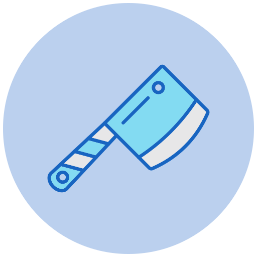 Cleaver Generic color lineal-color icon