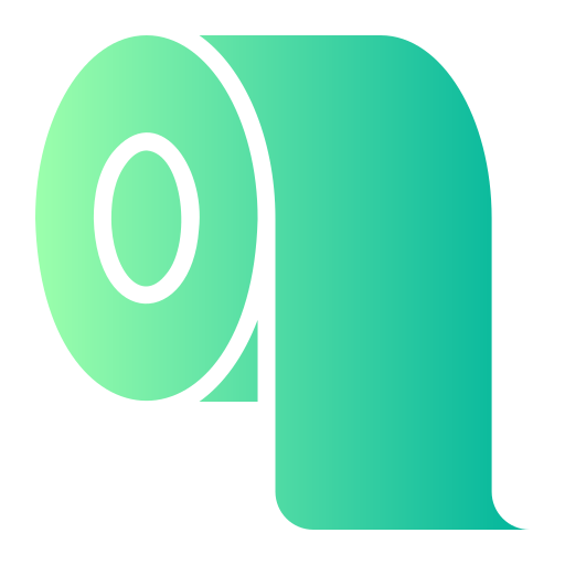 toilettenpapier Generic gradient fill icon