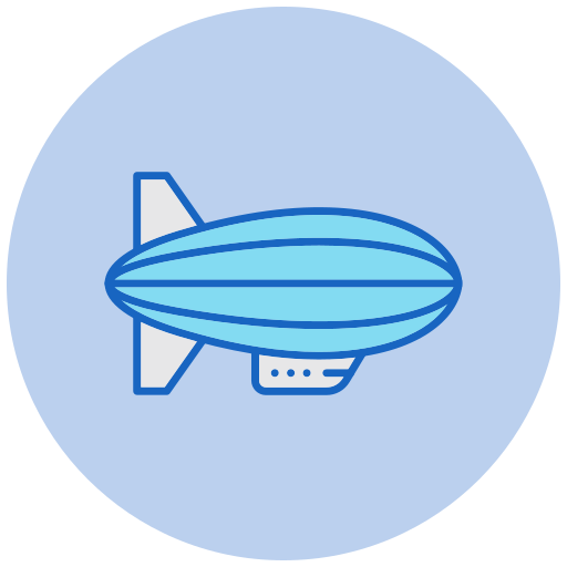 Zeppelin Generic color lineal-color icon