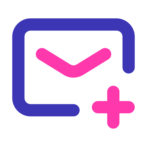 courrier Generic color outline Icône