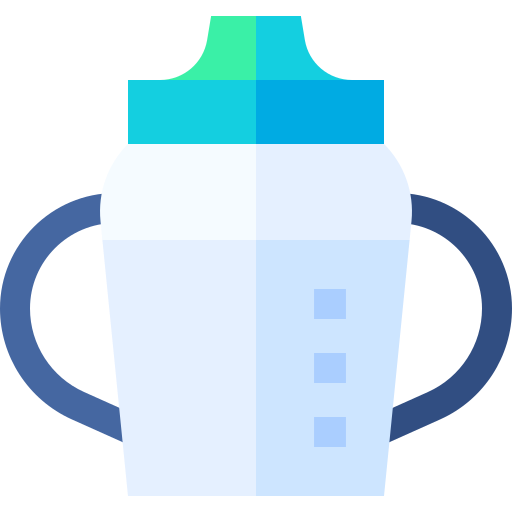 alimentador de vasos para bebés Basic Straight Flat icono