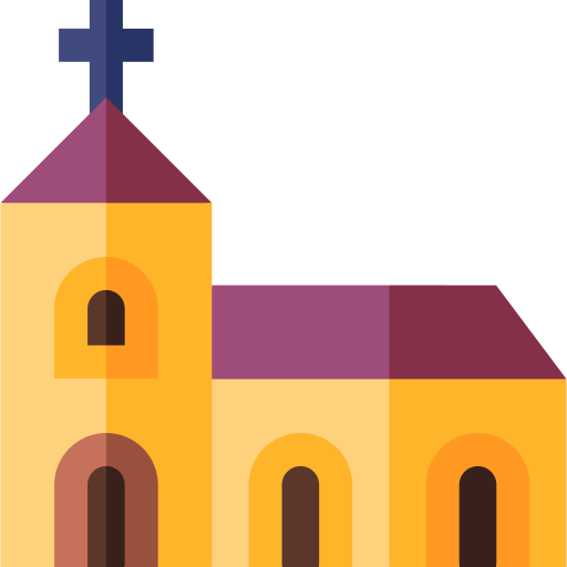 kirche Basic Straight Flat icon