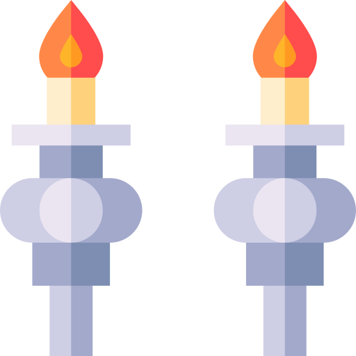 Candlestick  Basic Straight Flat icon