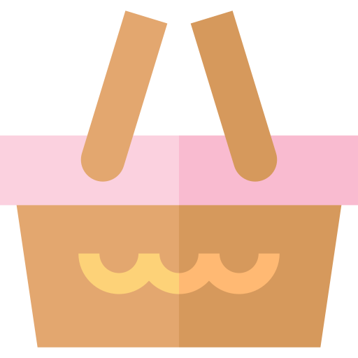 basket Basic Straight Flat icon