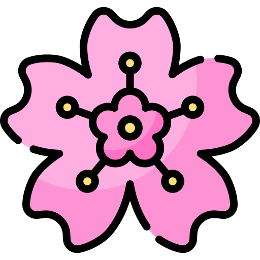 sakura Special Lineal color icoon