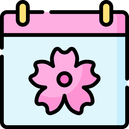 Sakura Festival Special Lineal color icono