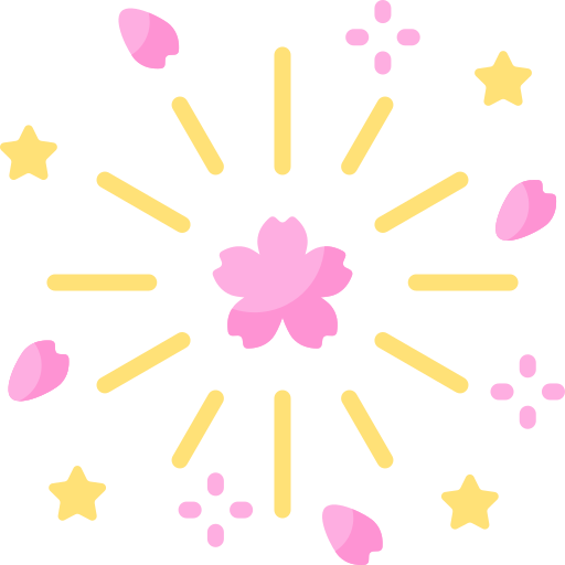 sakura festival Special Flat icon