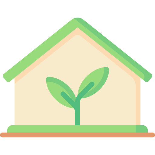 groen huis Special Flat icoon