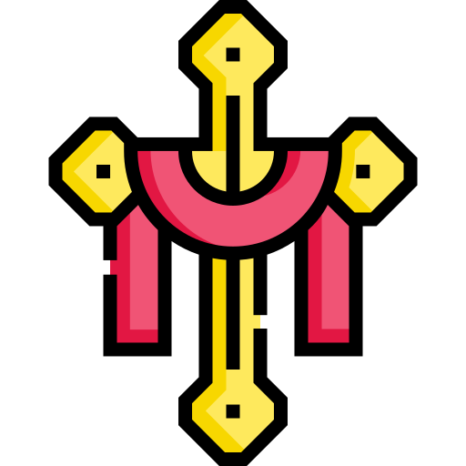 holy week Detailed Straight Lineal color icon