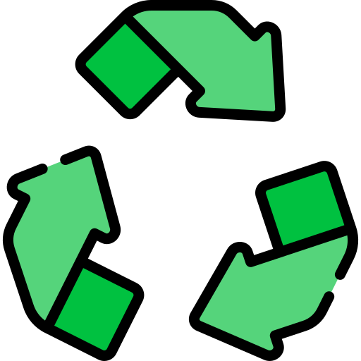 リサイクル Kawaii Lineal color icon