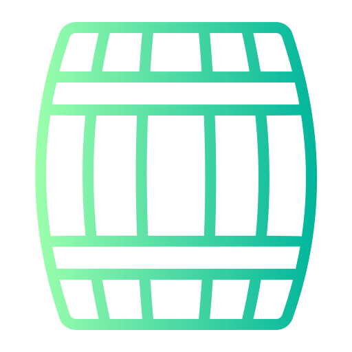 Barrel Generic gradient outline icon