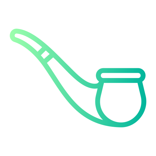 Smoking pipe Generic gradient outline icon