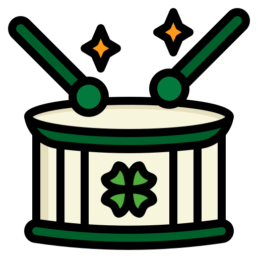 tambor Generic color lineal-color icono