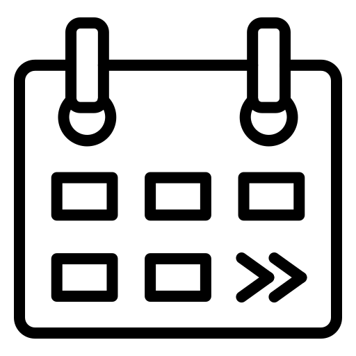 다음주 Generic black outline icon