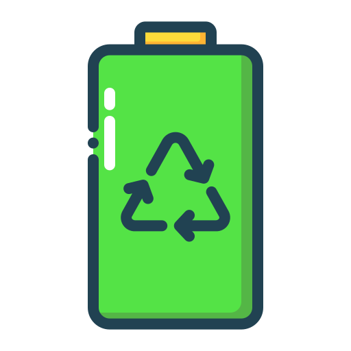 충전식 배터리 Generic color outline icon