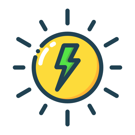 太陽エネルギー Generic color outline icon
