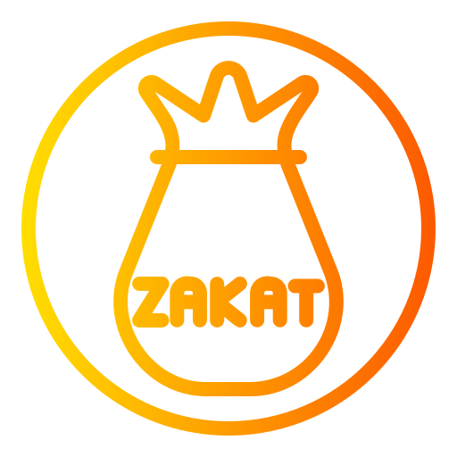 Zakat Generic gradient outline icon