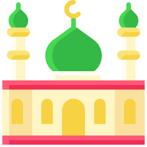 moschea Generic color fill icona