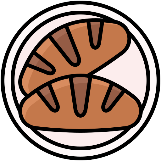 Bread Generic color outline icon