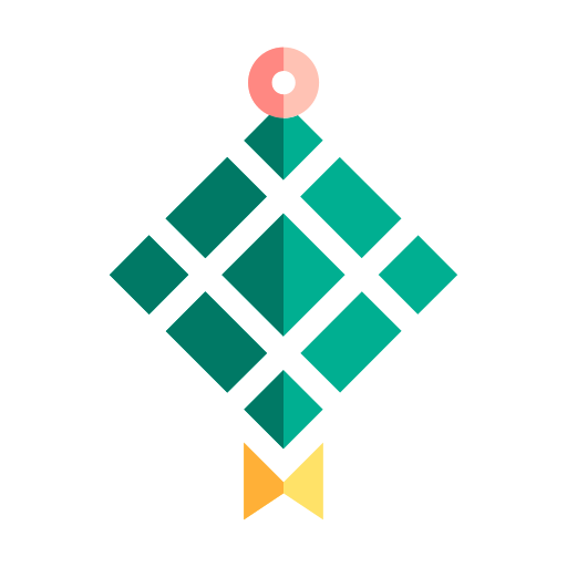 ketupat Generic color fill icon