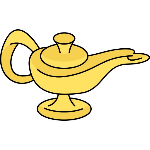 Magic Lamp Generic color outline icon