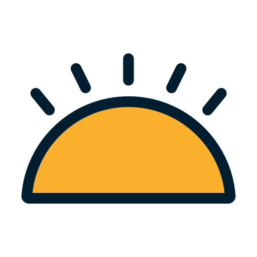 sonnenaufgang Generic color outline icon