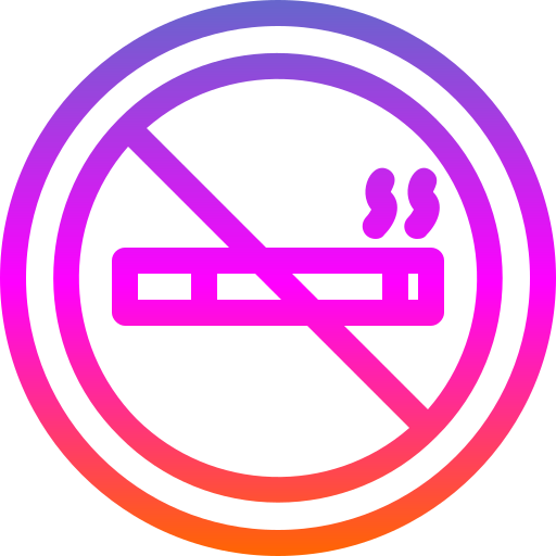 Не курить Generic gradient outline иконка