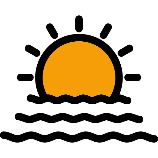 wschód słońca Generic color lineal-color ikona