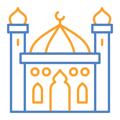 mezquita Generic color outline icono