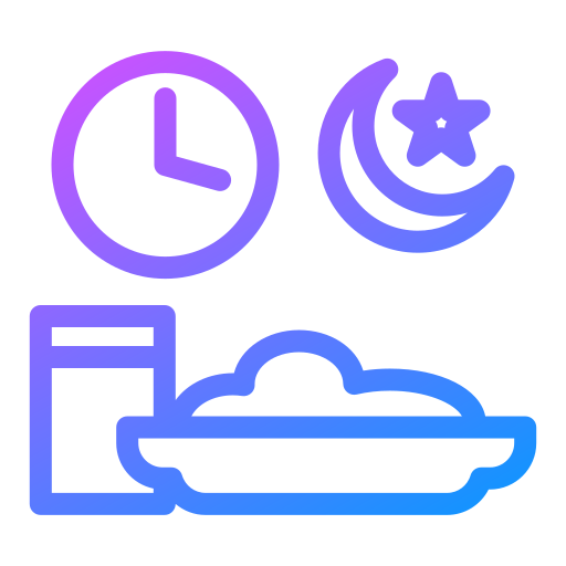 iftar Generic gradient outline icon