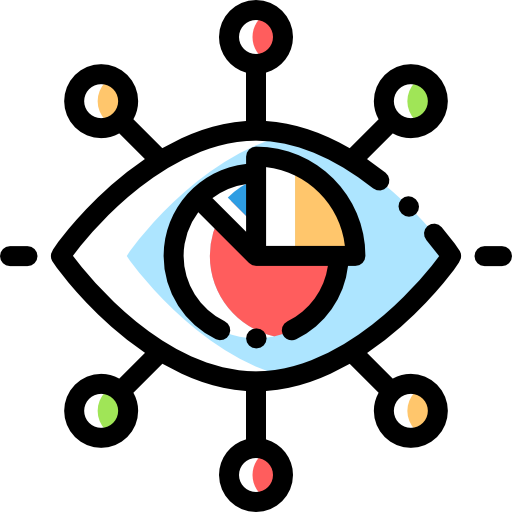 시계 Detailed Rounded Color Omission icon