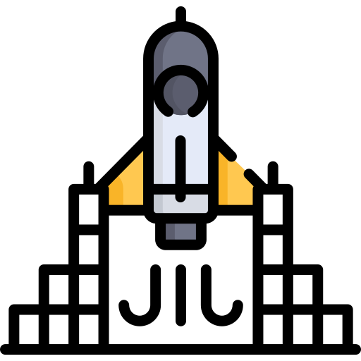 raket lancering Special Lineal color icoon