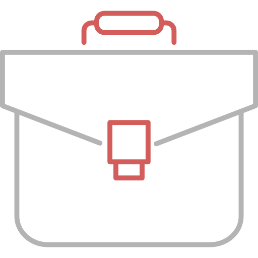 Briefcase Cubydesign Color Line icon