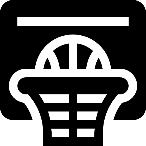 cesta Basic Straight Filled icono