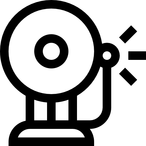 スクールベル Basic Straight Lineal icon