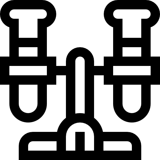 시험관 Basic Straight Lineal icon
