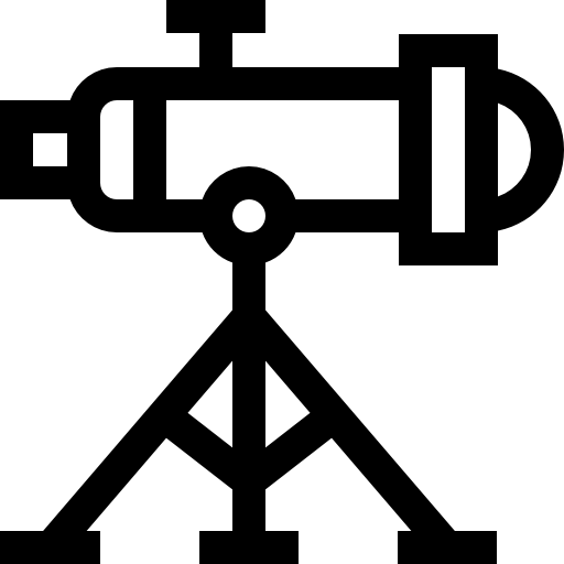 teleskop Basic Straight Lineal ikona