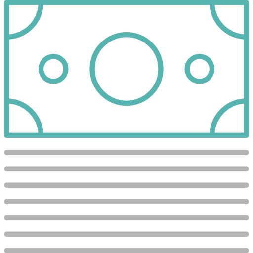 Money Cubydesign Color Line icon