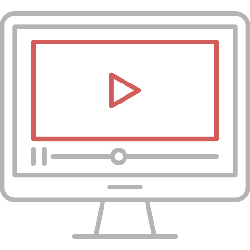 Video player Cubydesign Color Line icon