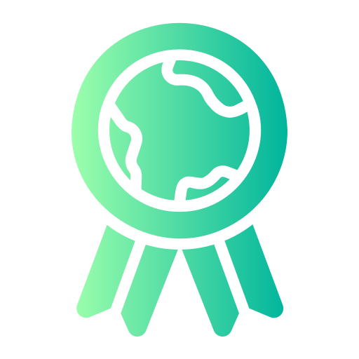 Earth Day Generic gradient outline icon