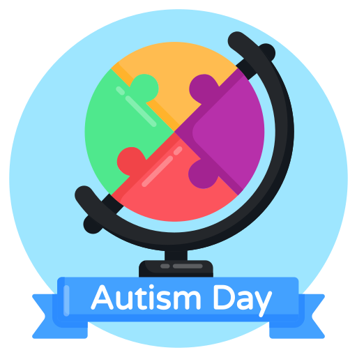 giornata dell'autismo Generic color fill icona