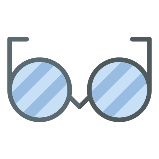 occhiali da vista Generic color fill icona