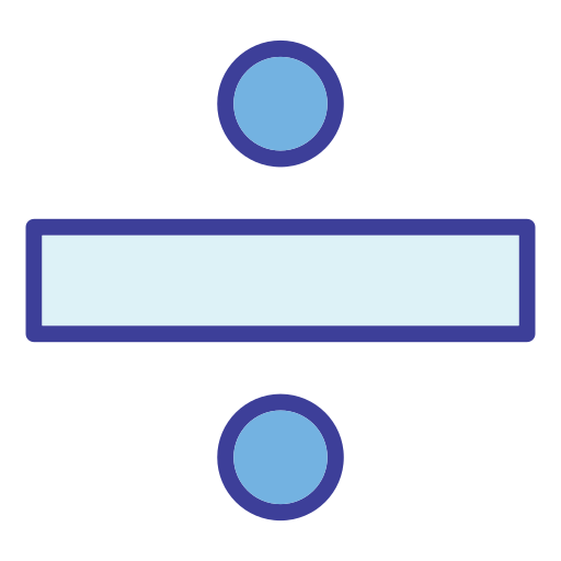 分割 Generic color lineal-color icon