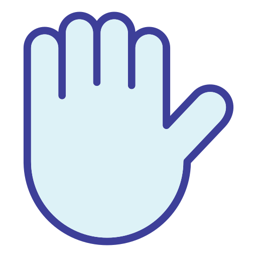 hand Generic color lineal-color icon