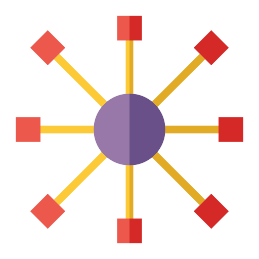 netzwerk Generic color fill icon