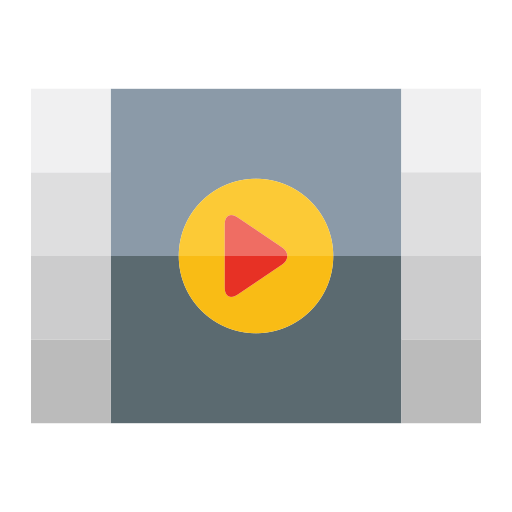 Видео проигрыватель Generic color fill иконка