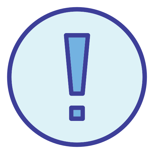 Warning Generic color lineal-color icon