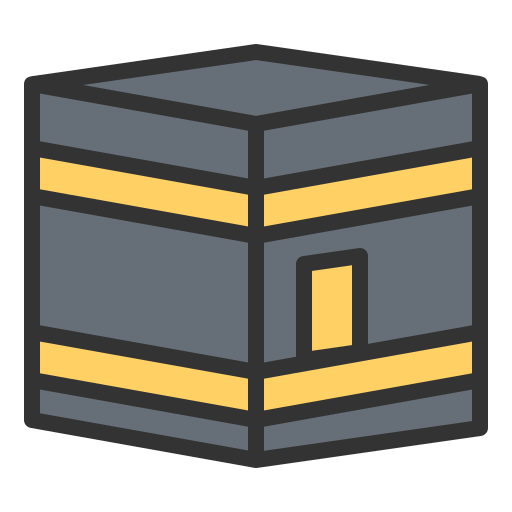 kaaba Generic color outline icono