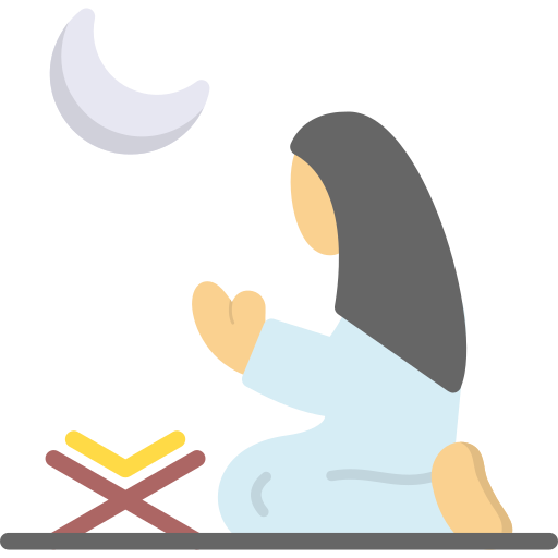 Praying Generic color fill icon