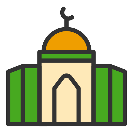 mosquée Generic color outline Icône